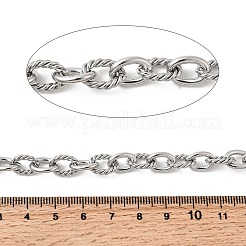 304 Stainless Steel Twist Cable Chains&nbsp;CHS-K024-11P