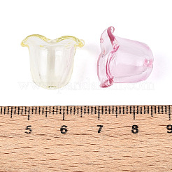 Transparent Acrylic Bead Caps&nbsp;OACR-N146-02