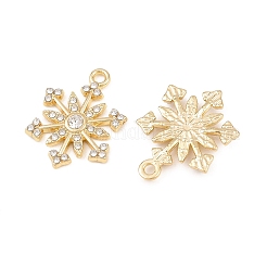 Christmas Alloy Rhinestone Pendants&nbsp;FIND-B059-06G-03
