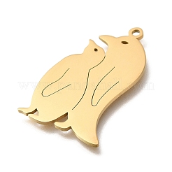 304 Stainless Steel Pendants&nbsp;STAS-S144-09G