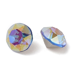 Glass Rhinestone Cabochons&nbsp;RGLA-L029-09B-BBLA