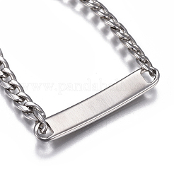 Tarnish Resistant 304 Stainless Steel Link Bracelets&nbsp;BJEW-E367-02P