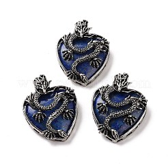 Natural & Synthetic Mixed Gemstone Pendants&nbsp;G-A207-04AS