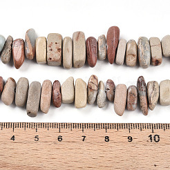 Natural Aqua Terra Jasper Beads Strands&nbsp;G-T140-64
