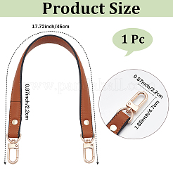 1Pc Cowhide Leather Bag Strap Bag Handles&nbsp;FIND-CL0002-17B