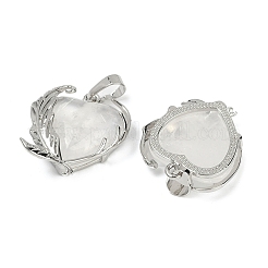 Natural Quartz Crystal Pendants&nbsp;G-Q025-01P-02