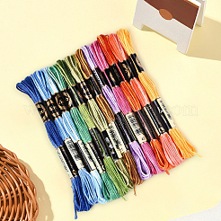 Polyester Embroidery Threads&nbsp;OCOR-WH20074-13A-02B