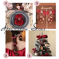 Polyester Velvet Ribbon for Gift Packing and Festival Decoration&nbsp;SRIB-M001-4mm-260