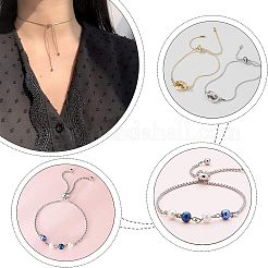 304 Stainless Steel Box Chain Necklace Making&nbsp;MAK-UN0001-05P
