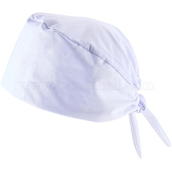 Adjustable Cotton Surgical Cap for Womens & Mens&nbsp;AJEW-WH20054-345