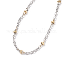 3Pcs 304 Stainless Steel Cable Chains Bracelets Set&nbsp;BJEW-JB12660