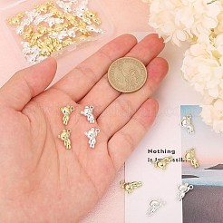 40Pcs 2 Colors Rack Plating Alloy Charms&nbsp;PALLOY-CA0002-39