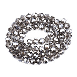 Electroplate Glass Bead Strands&nbsp;EGLA-R015-8mm-32