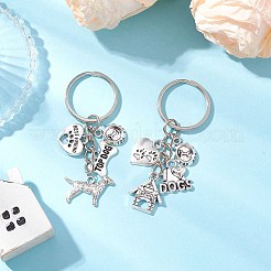 2Pcs Alloy Keychains&nbsp;KEYC-JKC01191