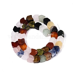 Natural & Synthetic Mixed Stone Beads Strands&nbsp;G-Q608-22
