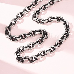 Unisex 304 Stainless Steel Necklaces&nbsp;NJEW-C115-04AS