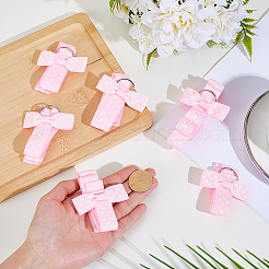 10Pcs Polyester Ribbon Hair Bows Clips Holder Organizer&nbsp;AJEW-HY0002-51