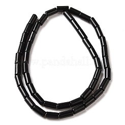 Natural Black Stone Beads Strands&nbsp;G-B091-A16-01