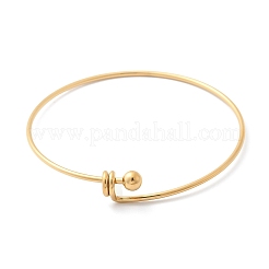 304 Stainless Steel Bangles for Women&nbsp;BJEW-C088-03G