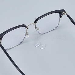 200 Pairs Silicone Eyeglass Nose Pads&nbsp;DIY-CN0003-82