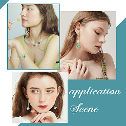 64Pcs 8 Style Alloy Enamel Pendants&nbsp;ENAM-SC0003-01