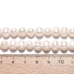 Natural Cultured Freshwater Pearl Beads Strands&nbsp;PEAR-N026-04