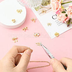 10Pcs 10 Styles Brass Micro Pave Cubic Zirconia Pendants&nbsp;KK-CJ0003-70