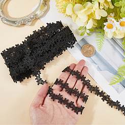 Star Polyester Lace Trim Ribbon&nbsp;OCOR-WH20003-13A