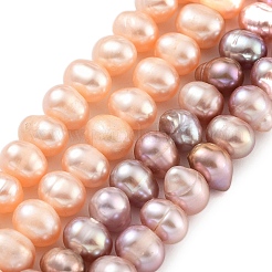 Natural Cultured Freshwater Pearl Beads Strands&nbsp;PEAR-C003-12C
