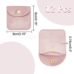 12Pcs Velvet Jewelry Storage Pouches&nbsp;ABAG-NB0001-92A
