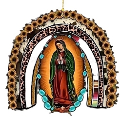 Acrylic Virgin Mary Hanging Ornaments&nbsp;PW-WGC7DE6-01