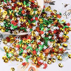 Christmas Theme Plastic Sequins Beads&nbsp;KY-C014-09