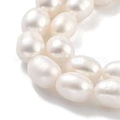 Natural Cultured Freshwater Pearl Beads Strands&nbsp;PEAR-P062-10H