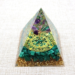 Orgonite Pyramid Resin Energy Generators&nbsp;PW-WGD4C6B-01