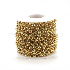 Ion Plating(IP) 304 Stainless Steel Rolo Chains&nbsp;CHS-S001-02B