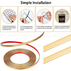 PVC Plastic Edge Banding&nbsp;DIY-WH0349-140B