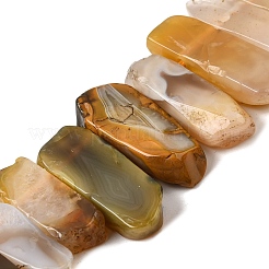 Natural Botswana Agate Beads Strands&nbsp;G-S386-D02