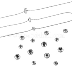 60Pcs 3 Styles 304 Stainless Steel Beads&nbsp;STAS-HY0001-64