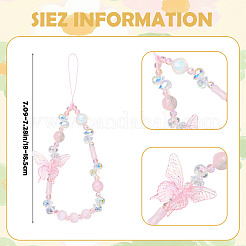 1Pc Acrylic Mobile Straps&nbsp;HJEW-SZ0001-55C