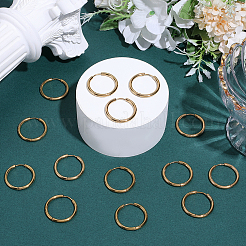 10 Pairs 304 Stainless Steel Huggie Hoop Earrings&nbsp;EJEW-BBC0002-33