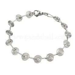 304 Stainless Steel Link Chain Bracelets for Women&nbsp;BJEW-Z143-26P