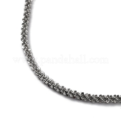 Non-Tarnish 304 Stainless Steel Spike Link Chain Necklace&nbsp;NJEW-D045-06P