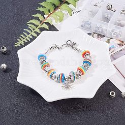 Alloy European Beads&nbsp;MPDL-NB0001-08AS