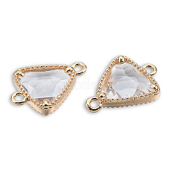 Transparent K9 Glass Connector Charms&nbsp;LS-GLAA-N038-60-F13