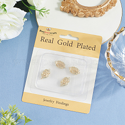 6Pcs Brass Box Clasps&nbsp;KK-BBC0020-08