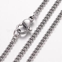 Non-Tarnish 304 Stainless Steel Necklace&nbsp;MAK-K004-08P