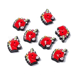 Opaque Resin Cabochons&nbsp;LS-RESI-C027-05B