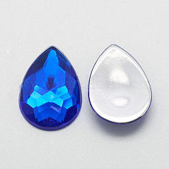 Acrylic Rhinestone Flat Back Cabochons&nbsp;GACR-Q010-10x14-03