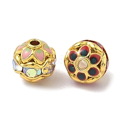 Alloy Rhinestone Beads&nbsp;KK-K415-02G