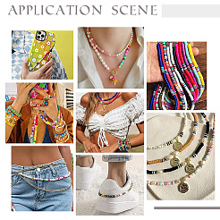 DIY Letter Beads Jewelry Making Finding Kit&nbsp;DIY-PH0010-58